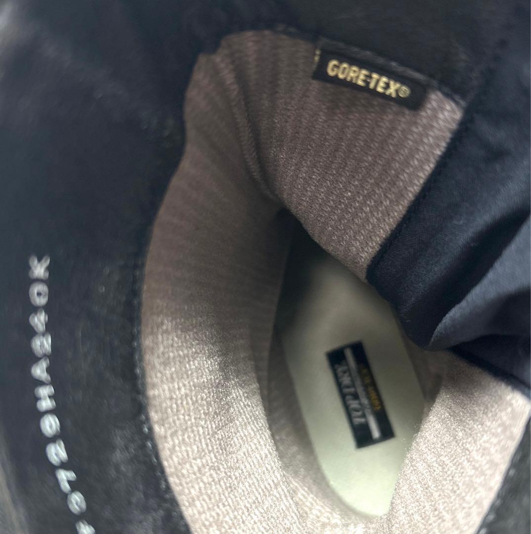 【極美品】TOP DRY GORE-TEX ミドル丈ブーツ ブラック 24cm