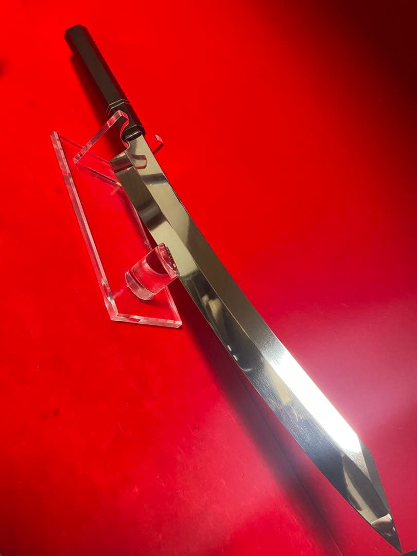 包丁　大型刺身包丁　切付型　尺ニ　鬼反り　鏡面仕上げ　切味抜群　箱付　未使用品