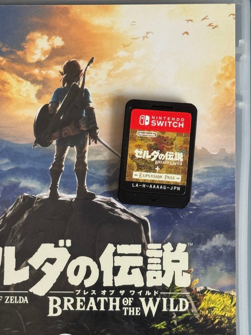 ★美品★ ゼルダの伝説 ブレスオブザワイルド ＋ エキスパンションパス
