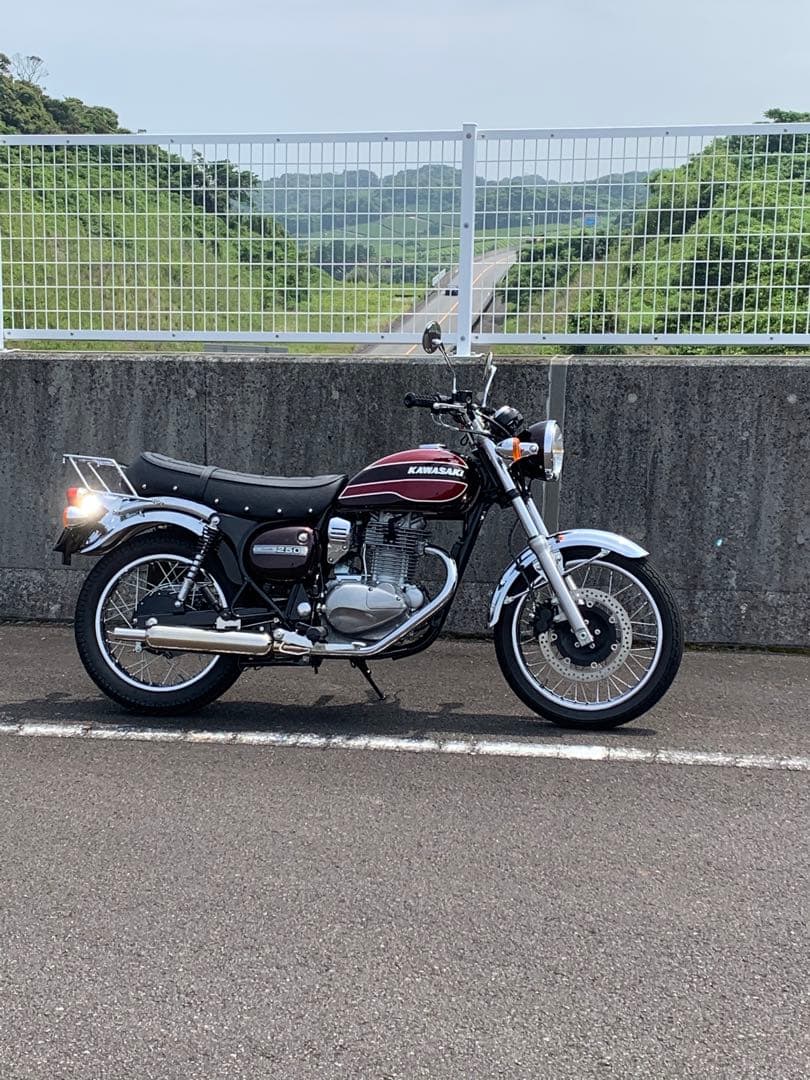 カワサキ　エストレア　レトロシート