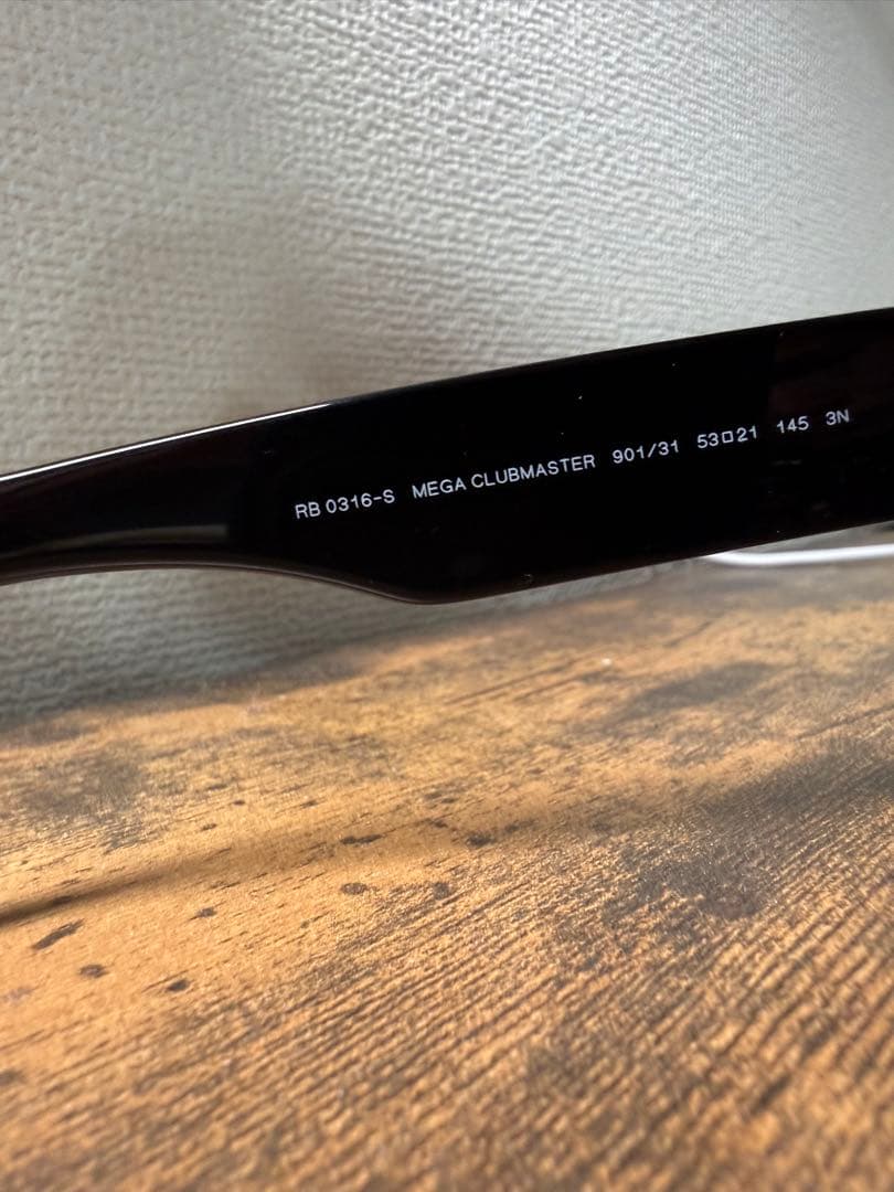 Ray-Ban サングラス　CLUBMASTERメガクラブマスター
