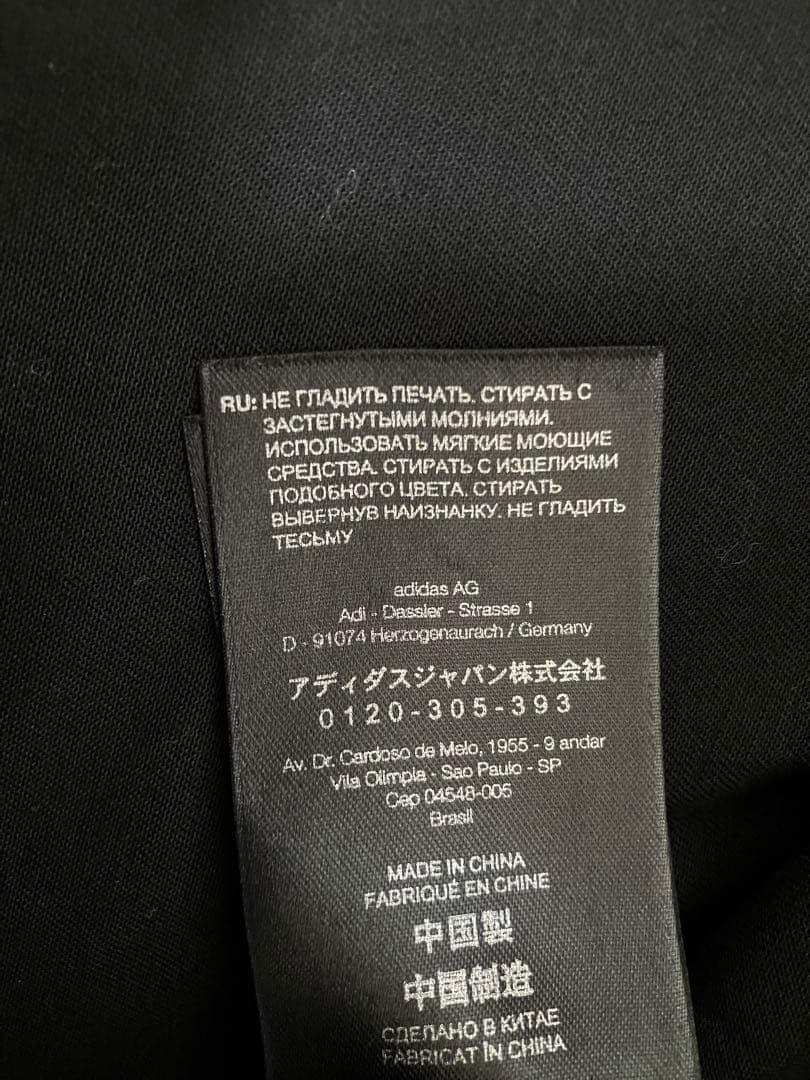 Y-3 YOHJI YAMAMOTO addidas 3ライン モッズパーカー