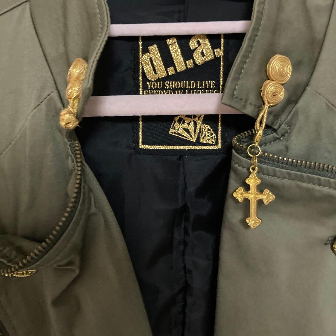な*！様 d.i.a 十字架　militaryjacket