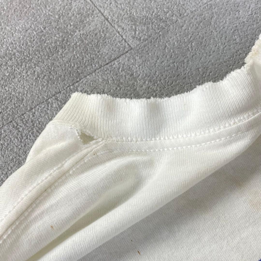 トップス 80-90's usa Stussy sports tee white xl