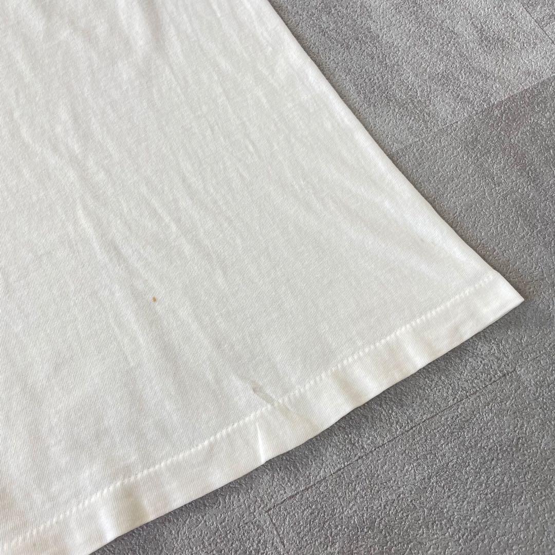 トップス 80-90's usa Stussy sports tee white xl