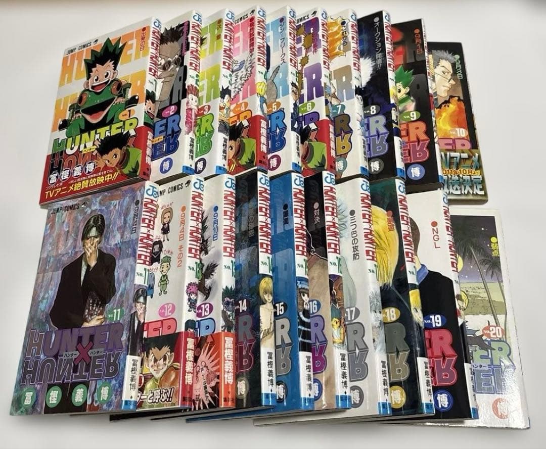 ハンターハンター1〜38 既刊全巻+レベルE1〜3巻計41冊セット