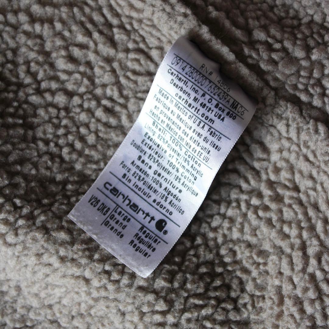 雰囲気系 Carhartt ダックベスト ワークベスト DKB usa L ボア