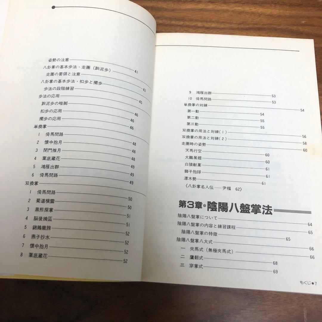 神秘の拳法 八卦掌入門 松田隆智 日東書院本社