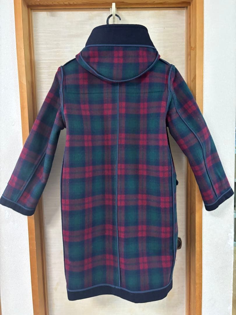 高級！J.PRESS ジェイプレス 肉厚ウール 本格ダッフルコート 紺 M