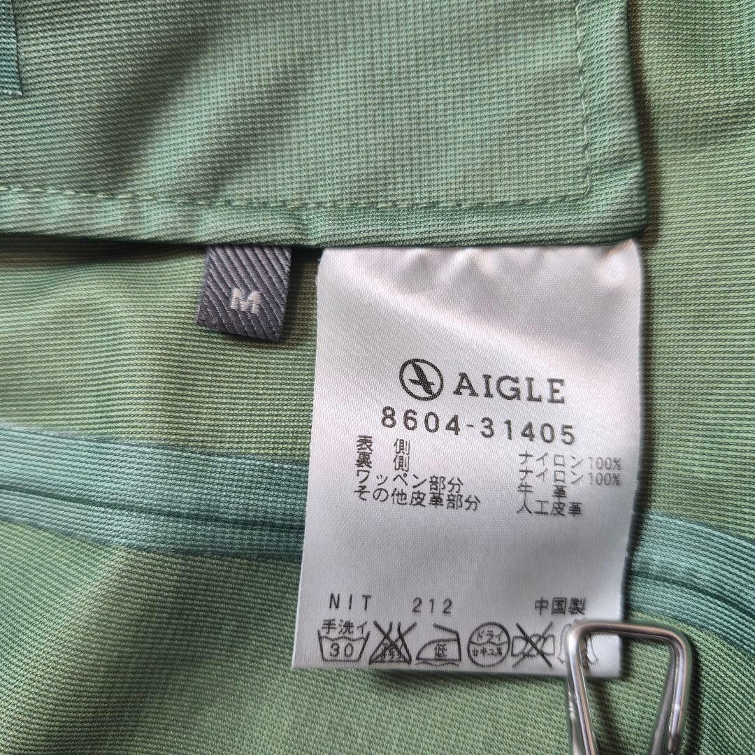 エーグル GORE-TEX トレンチコート ベルト付 ロゴ刺繍 ベージュ