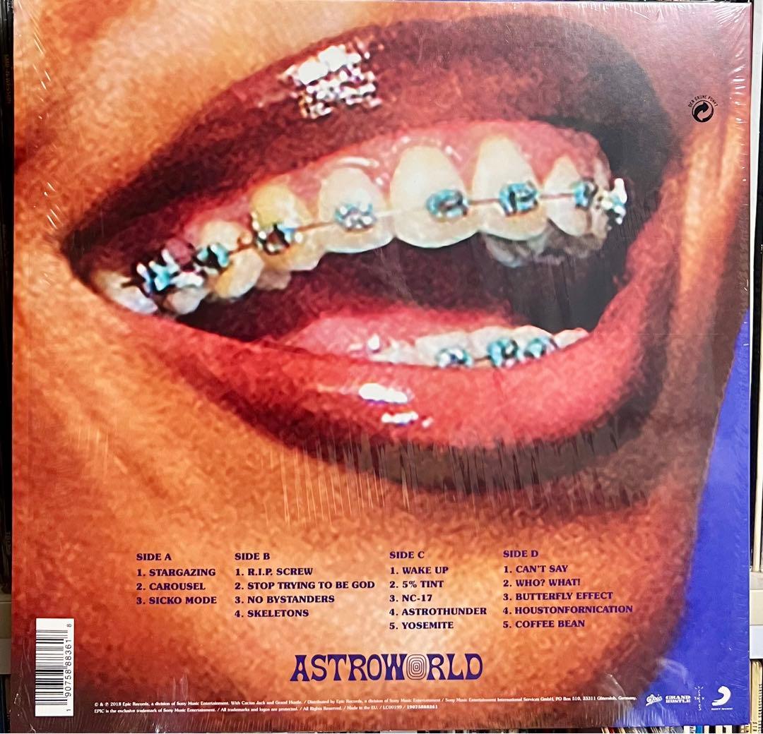 Travis Scott - ASTROWORLD 2LP レコード