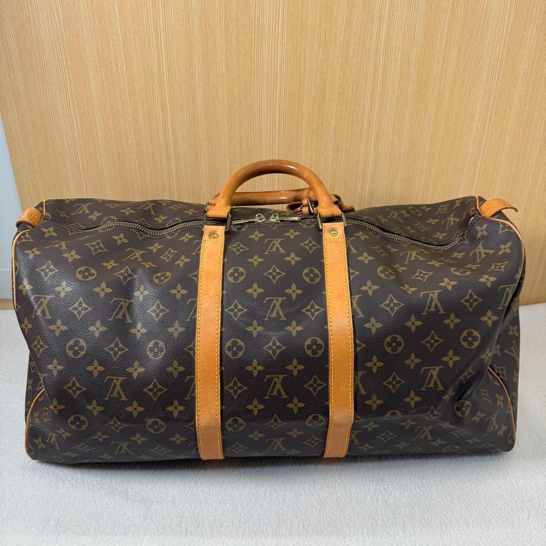 louis vuitton ルイヴィトン キーポル 55 ボストンバック