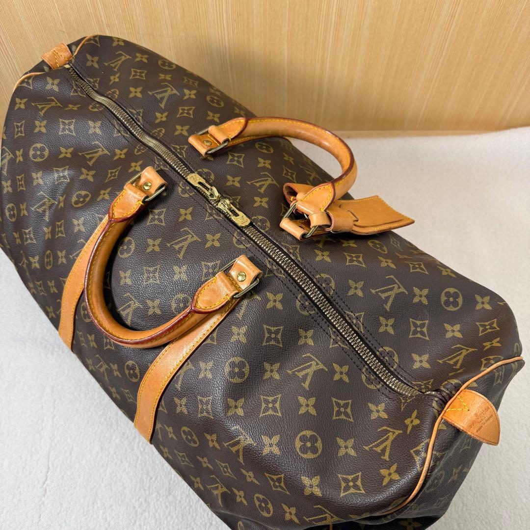 louis vuitton ルイヴィトン キーポル 55 ボストンバック