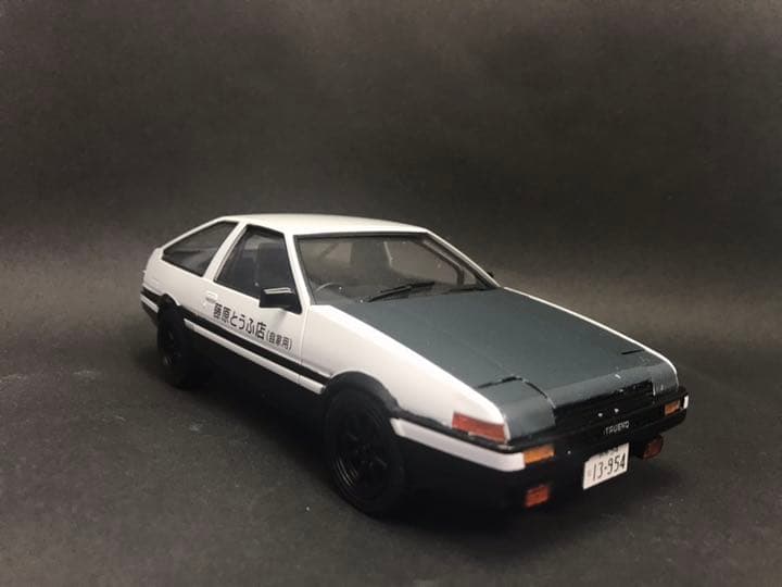 頭文字D 藤原とうふ店仕様ハチロク２台セット