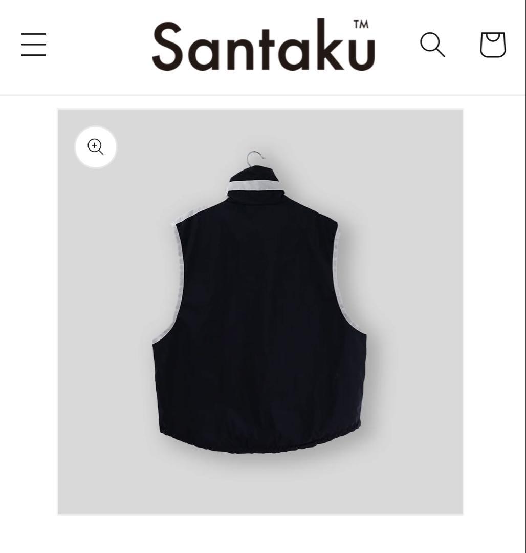 トップス santaku lipstop washer nylon vest