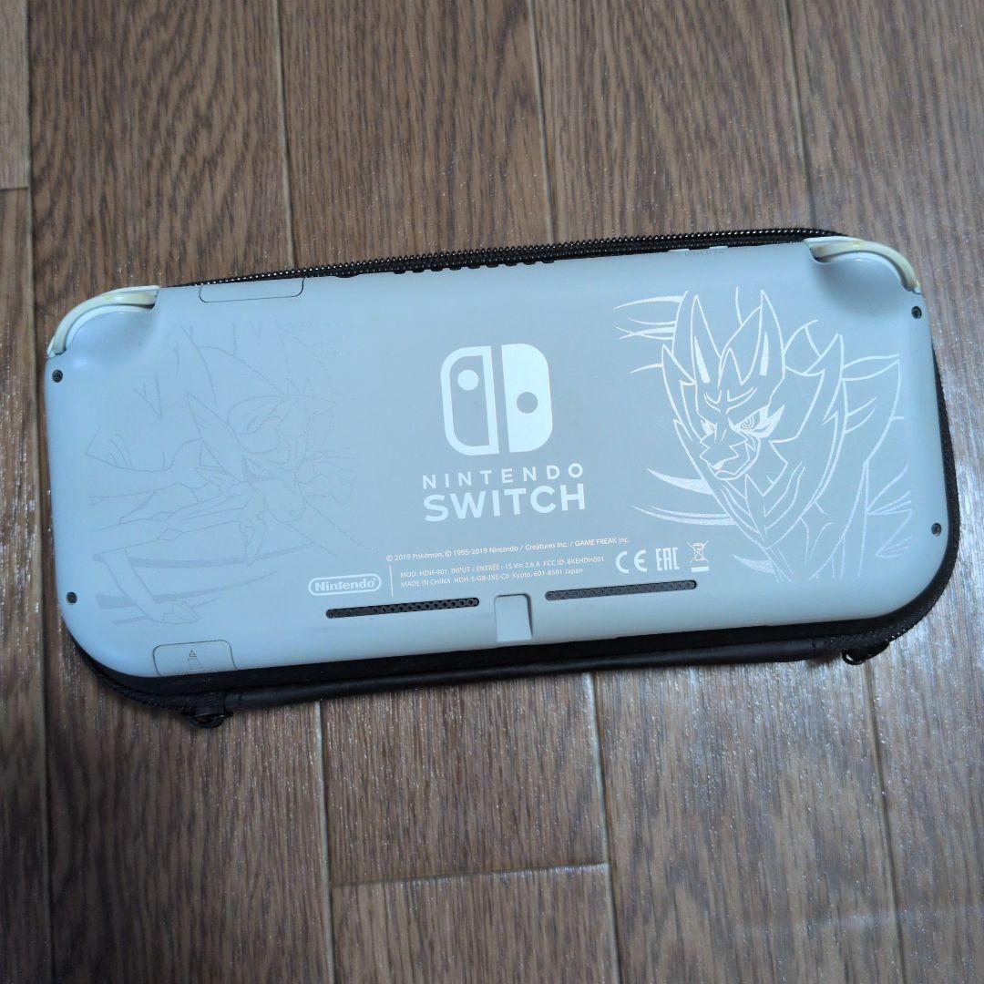 任天堂Nintendo Switch Lite グレー ポケモン 訳あり品 剣盾