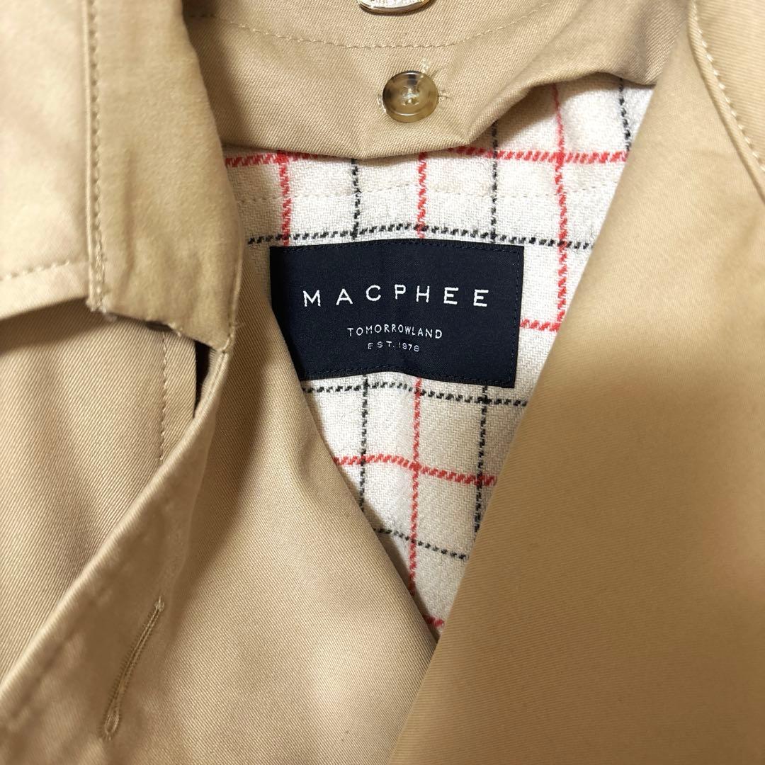 最終値下TOMORROWLAND MACPHEE ショート　トレンチコート