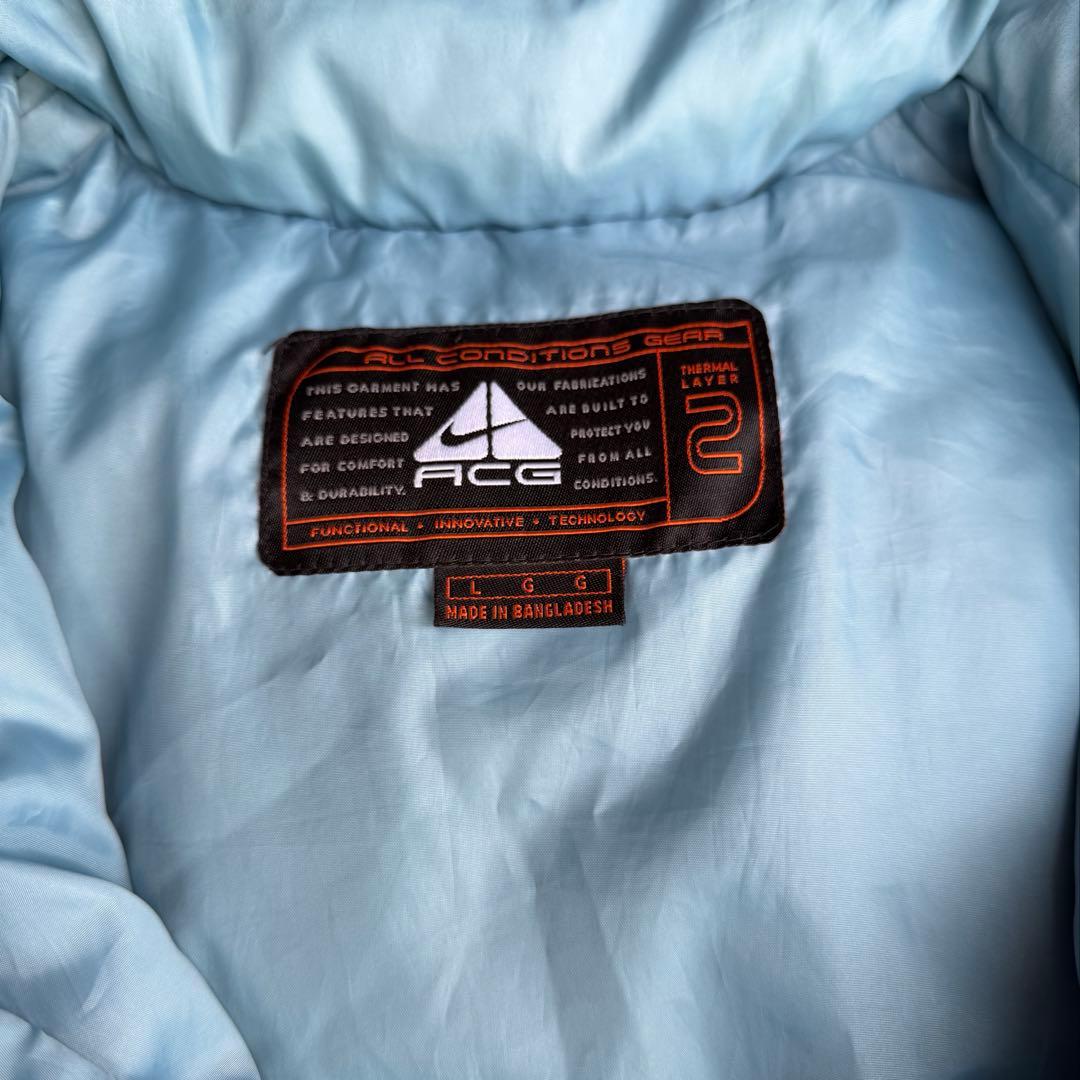 90s 希少 nike acg ダウンベスト L