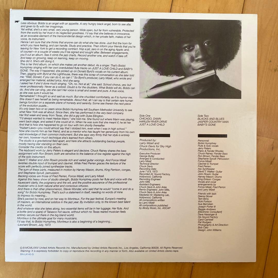 Blacks And Blues ボビー・ハンフリーLPレコード