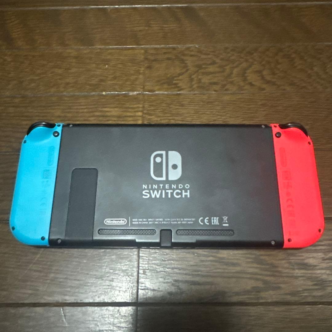 Nintendo Switch ネオンブルー/ネオンレッド 本体　箱無し