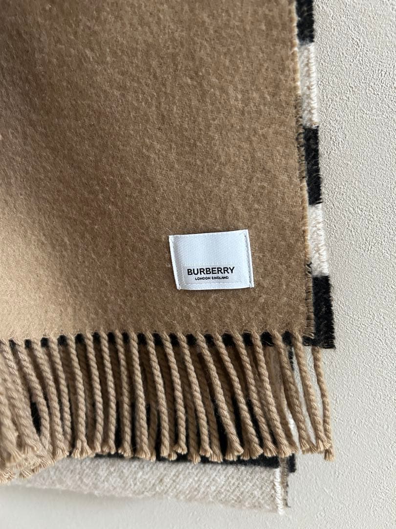 BURBERRY 大判ストール リバーシブル
