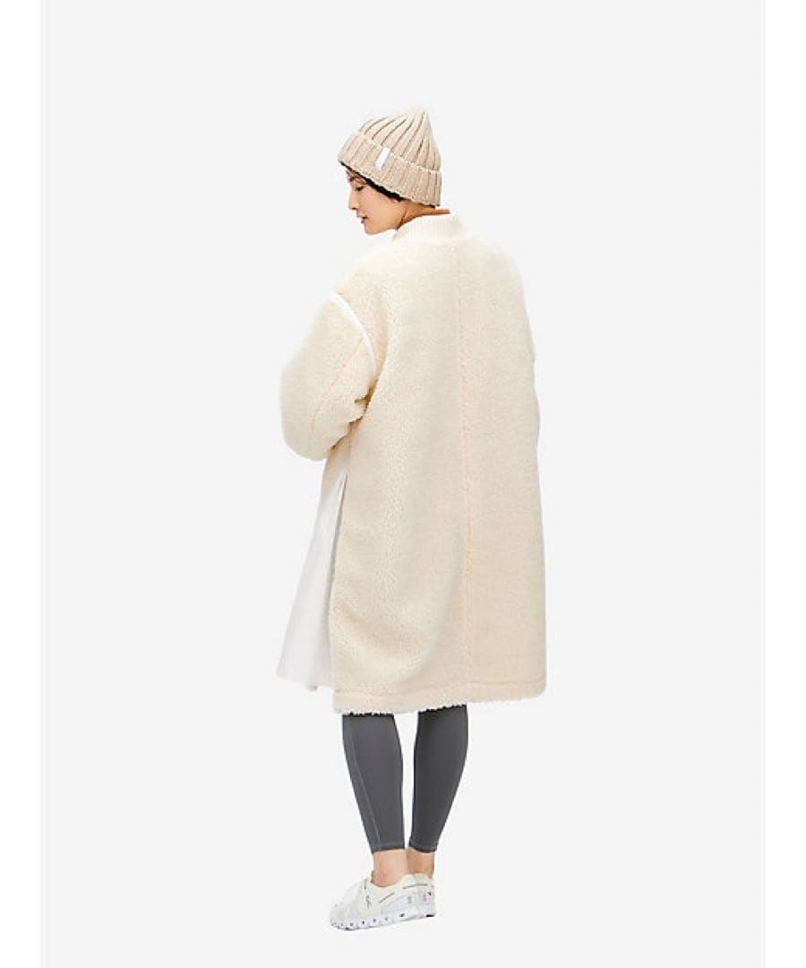 【美品】Danskin 白ボアコート　Lサイズ