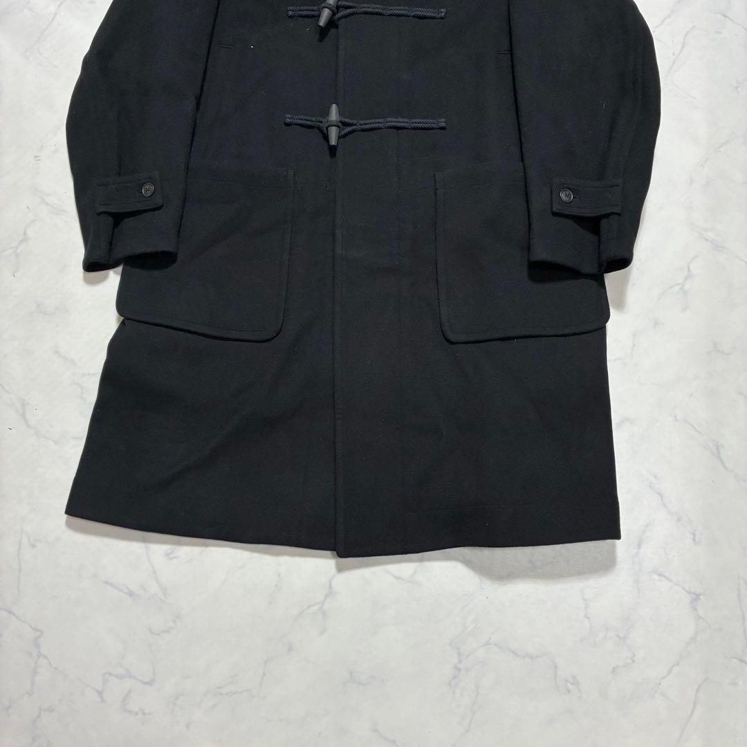 UNIQLO ＋J ダッフルコート ウール ブラック 近年 フード一体 黒 L