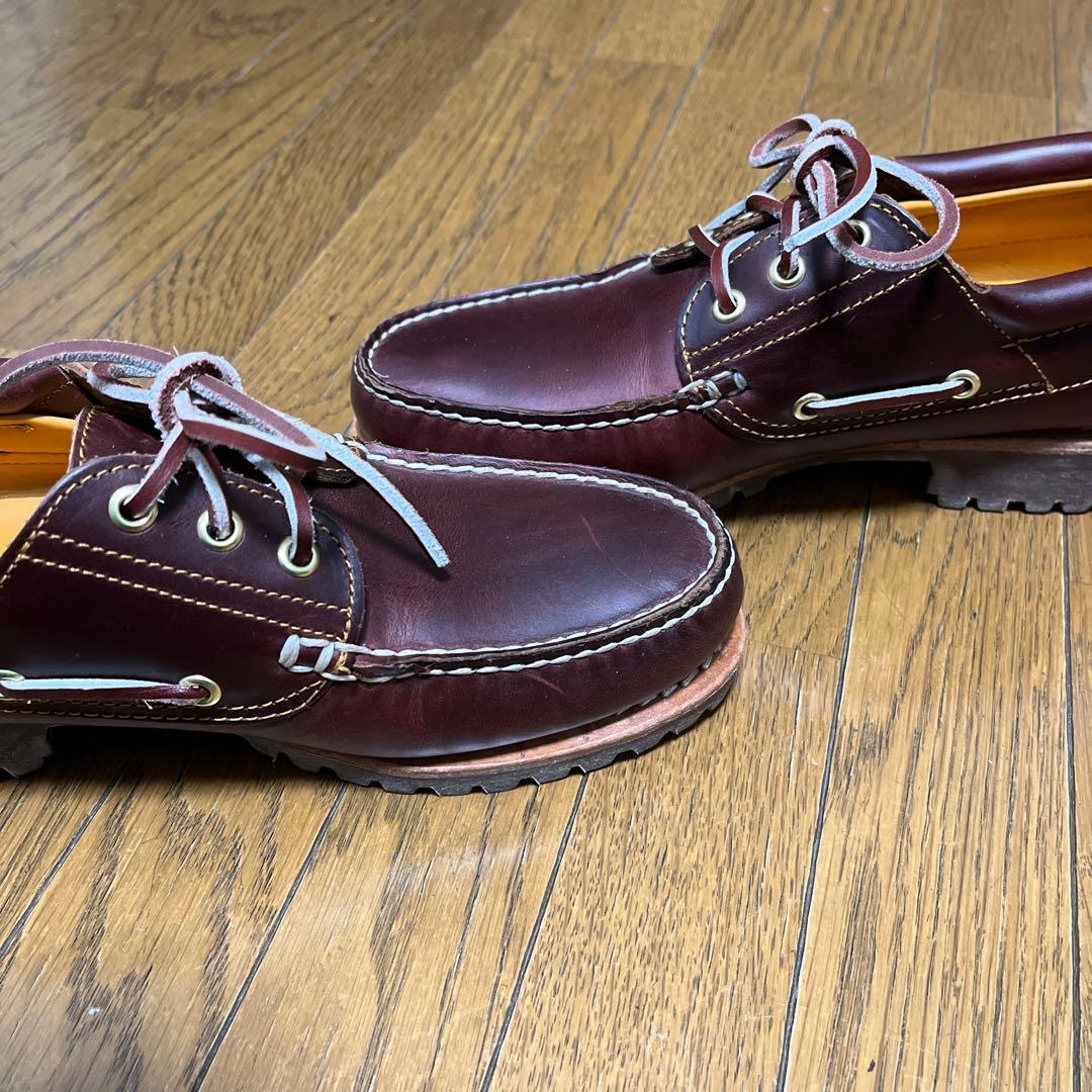 靴 Timberland 3eye classic US8W