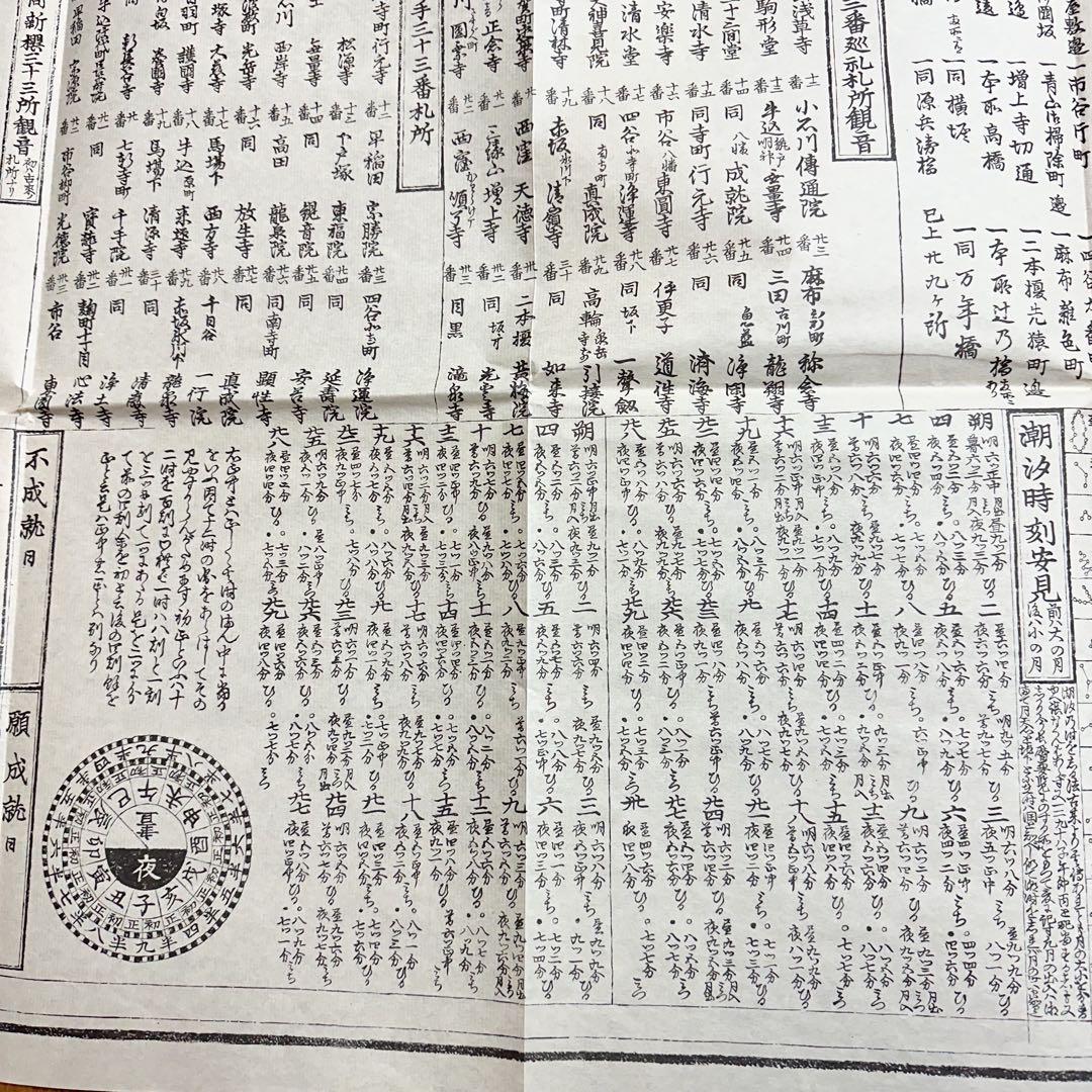 古地図 金丸彦五郎 須原屋茂兵衛蔵版 江戸大地図 2m×165cm 文政11年