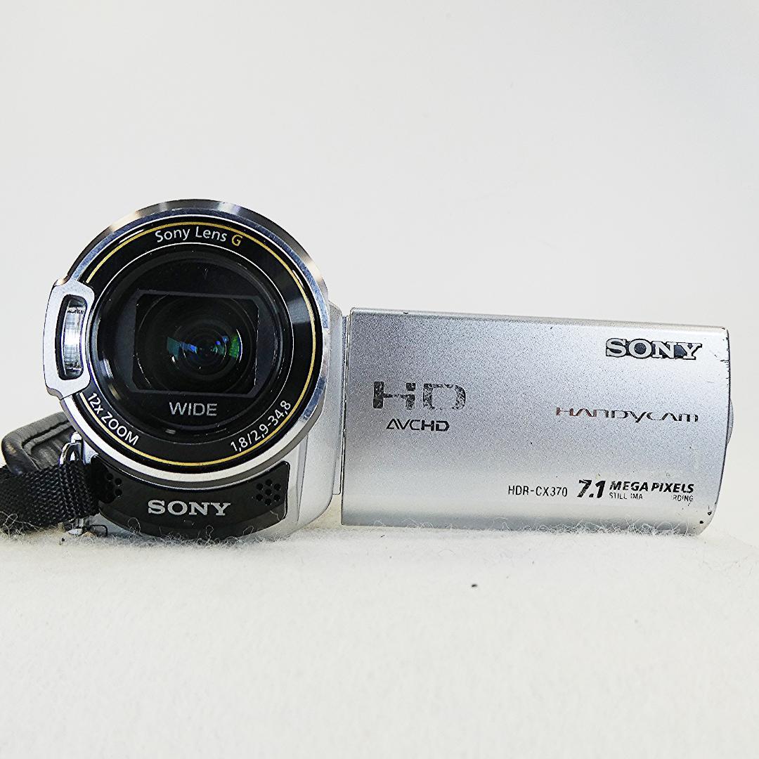 ソニーHDR-CX370V動作良好フルハイビジョン HDDデジタルビデオカメラ
