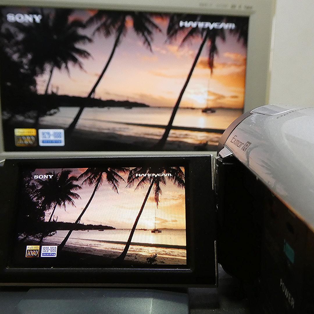 ソニーHDR-CX370V動作良好フルハイビジョン HDDデジタルビデオカメラ