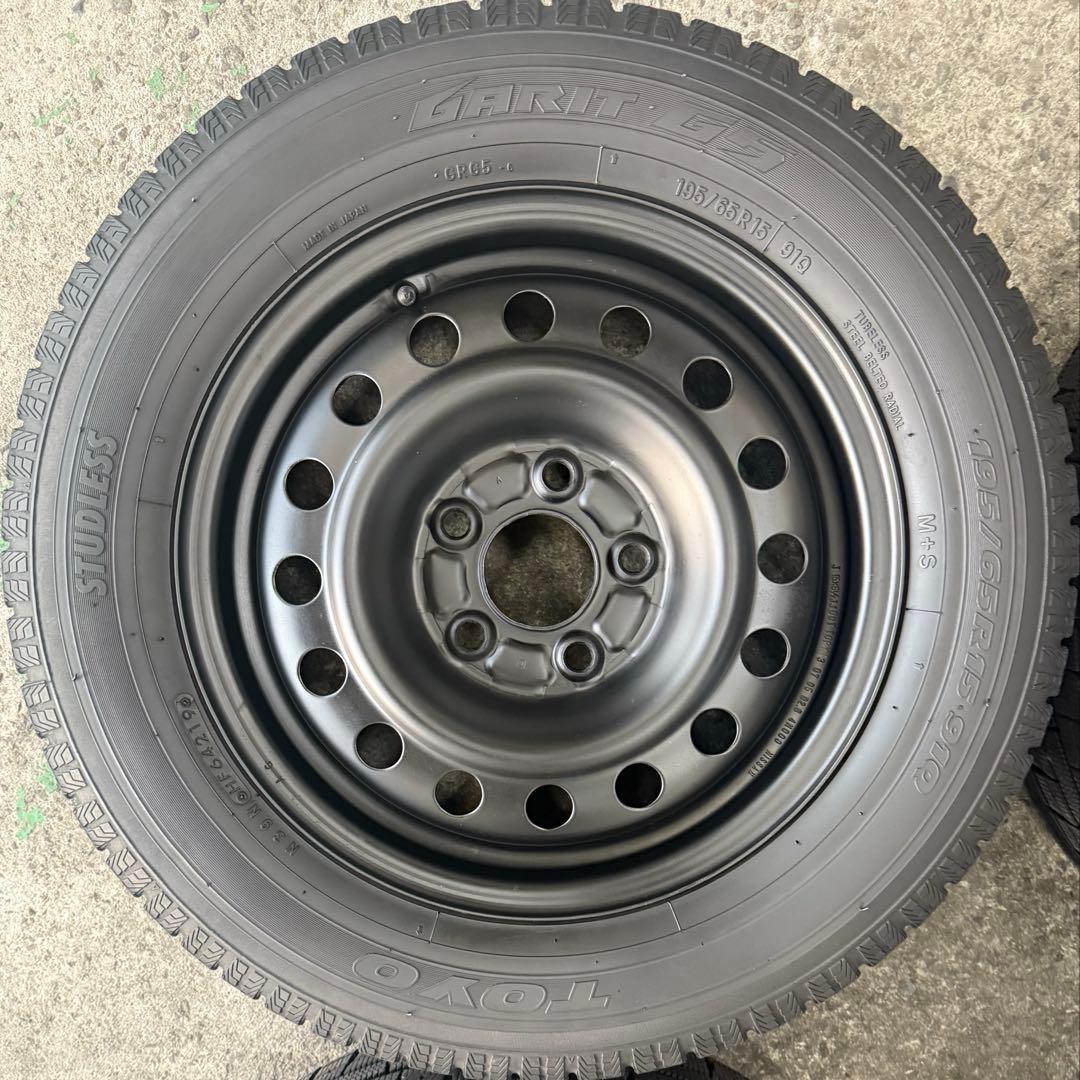 バリ溝！195/65R15 スタッドレスタイヤ 4本セット TOYOタイヤ