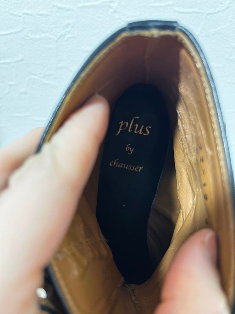 plus by chausser ボタンブーツ