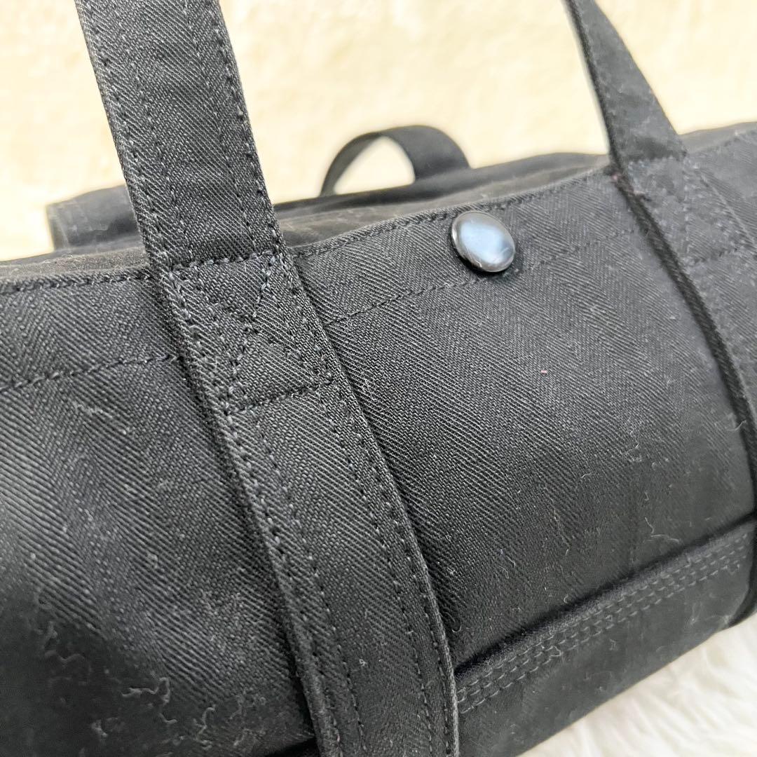 【ふみ】廃盤品 極美品PORTER ミニドラム ボストンバッグ キャンバス