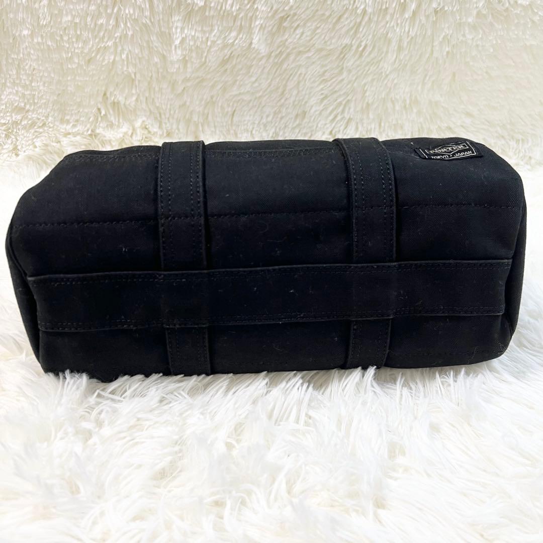 【ふみ】廃盤品 極美品PORTER ミニドラム ボストンバッグ キャンバス