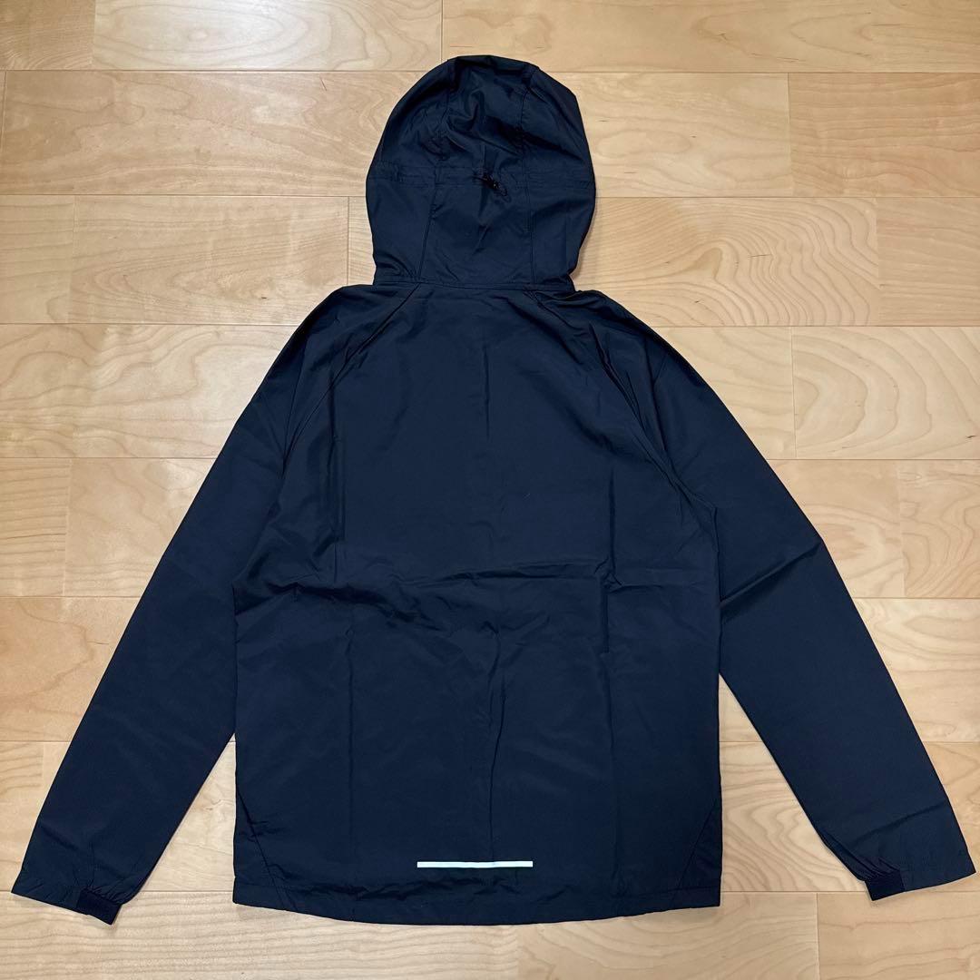 NIKE ランニングジャケット　ウィンドブレーカー　メンズ　黒　L 新品　薄手