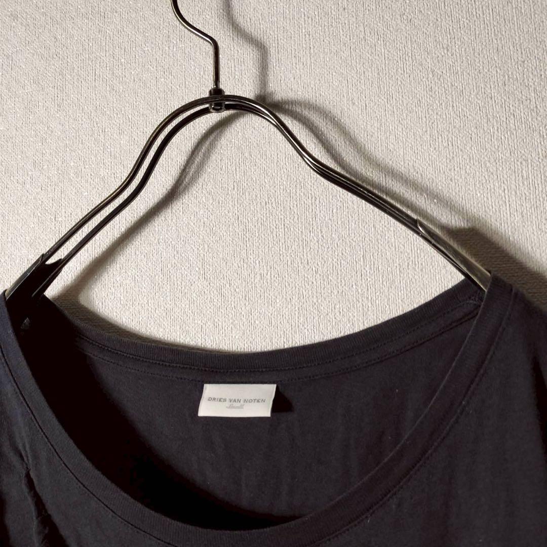 ドリスヴァンノッテン 半袖 フリルTシャツ カットソー コットン 綿