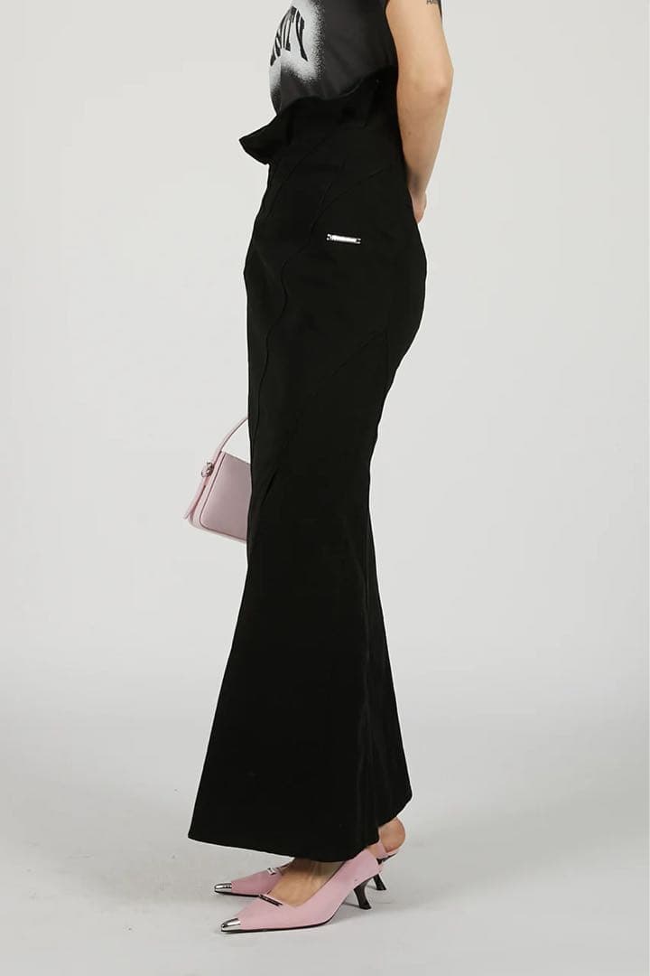 プランクプロジェクトSculpted Maxi Skirt