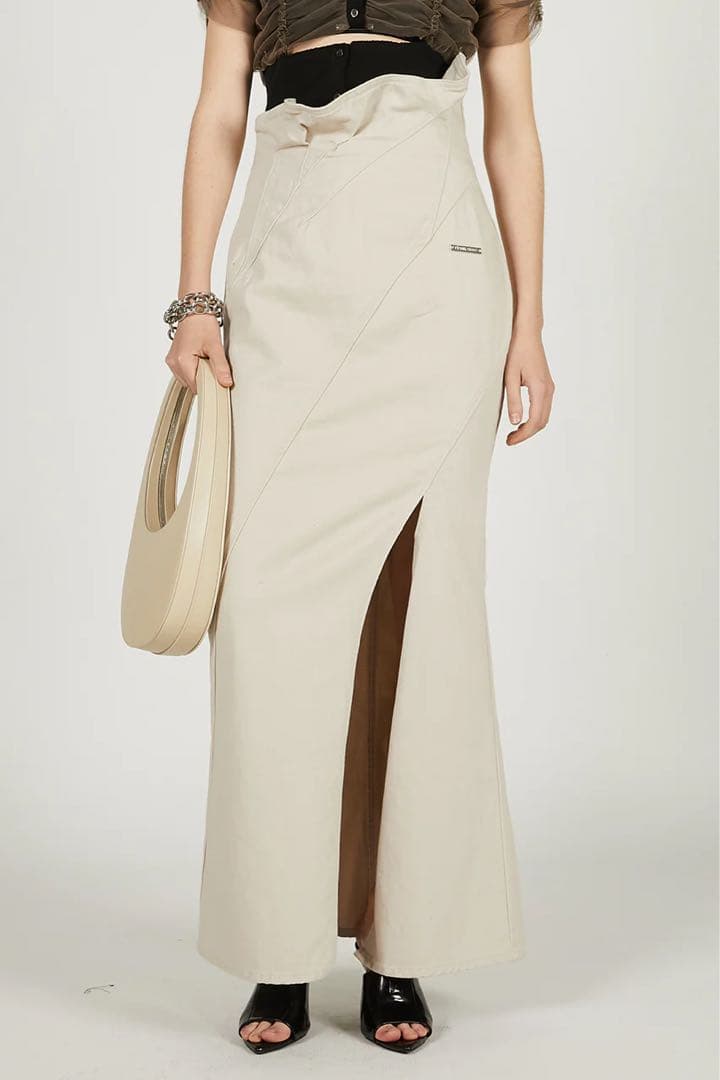 プランクプロジェクトSculpted Maxi Skirt