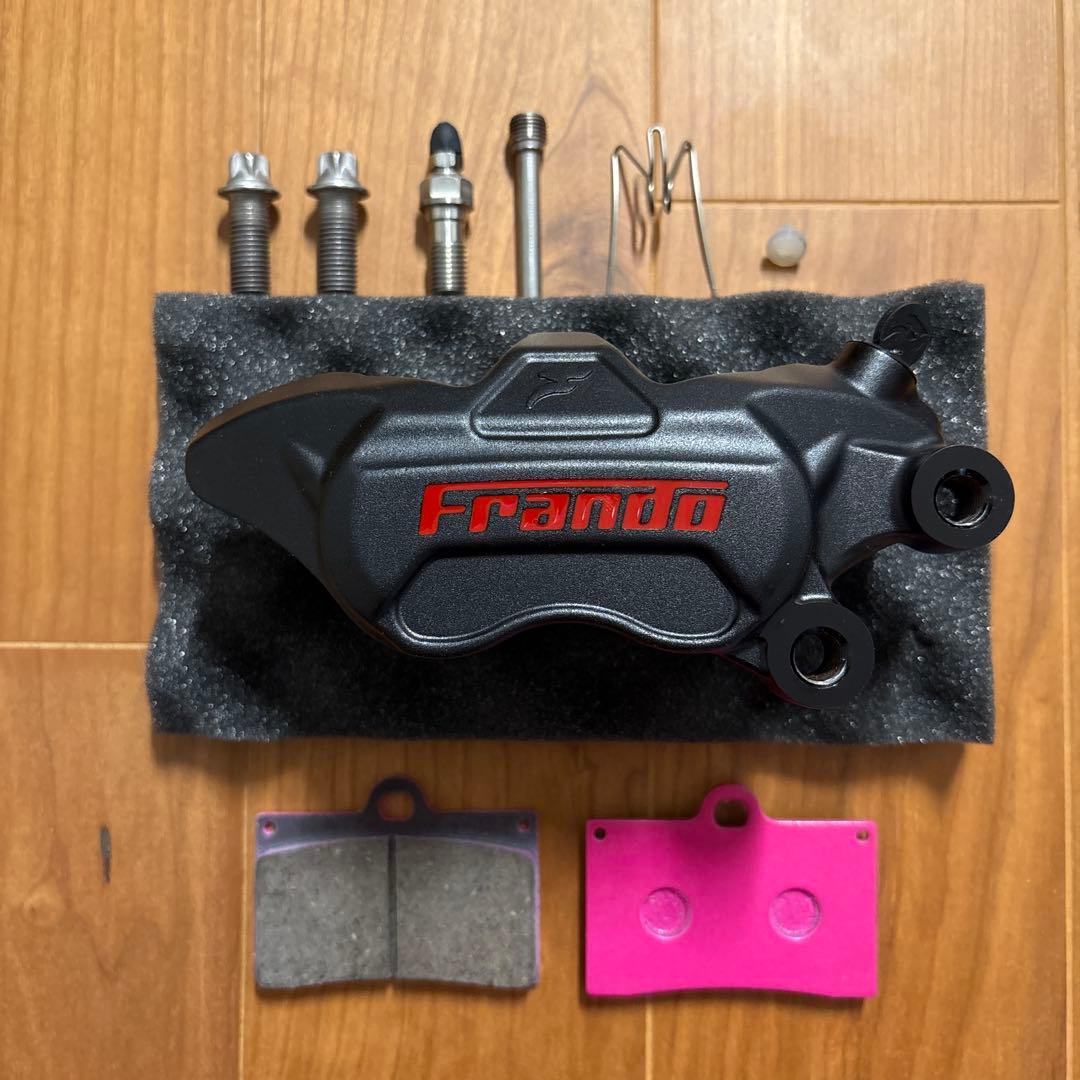 FRANDO FCF440GT 4POT 鍛造キャリパー　40mmピッチ　右側用