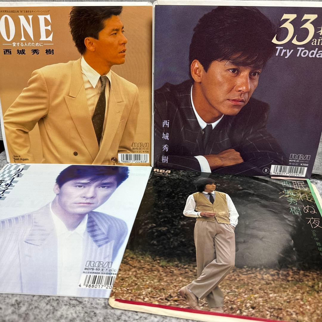 西城秀樹　シングルEPコレクション24枚