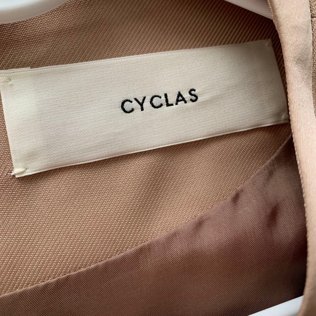 CYCLAS シクラス　長袖ワンピース　ベージュ　サイズ38