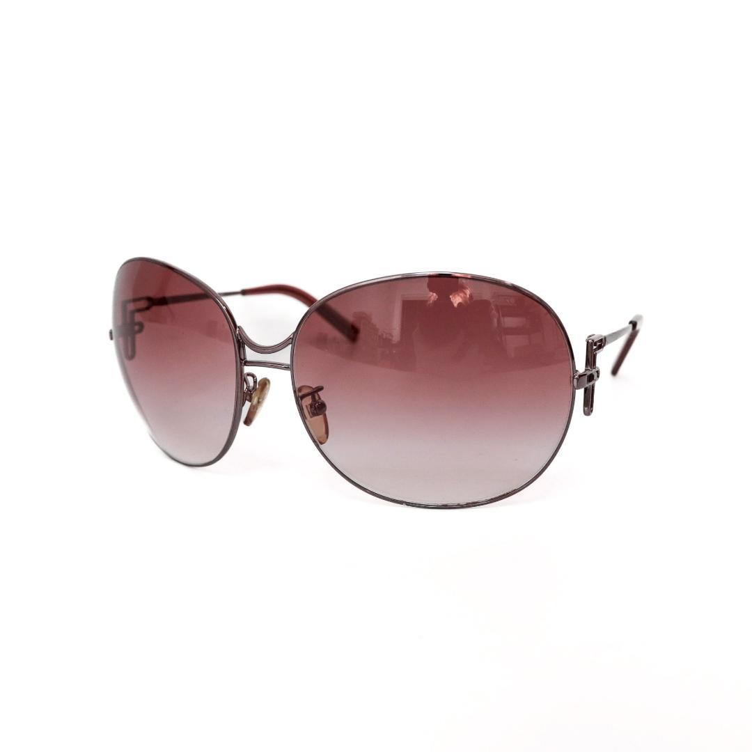 FENDI サングラス 64□15 サイドFロゴ ピンク 華やか 希少 201