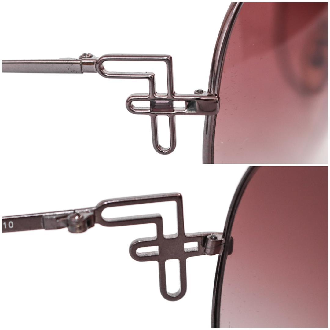 FENDI サングラス 64□15 サイドFロゴ ピンク 華やか 希少 201
