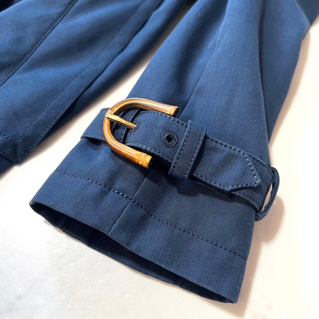 ✨美品✨GUCCI トレンチコート 50周年モデル フローラ バンブー ベルト