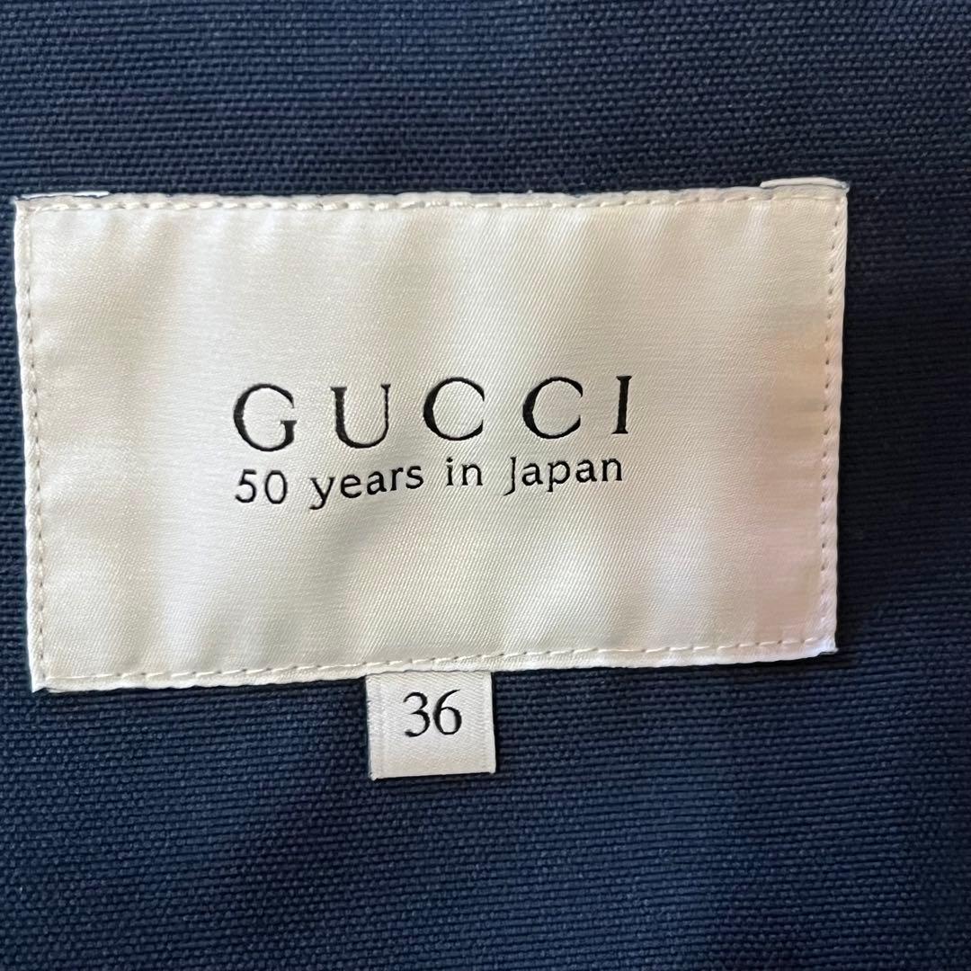 ✨美品✨GUCCI トレンチコート 50周年モデル フローラ バンブー ベルト