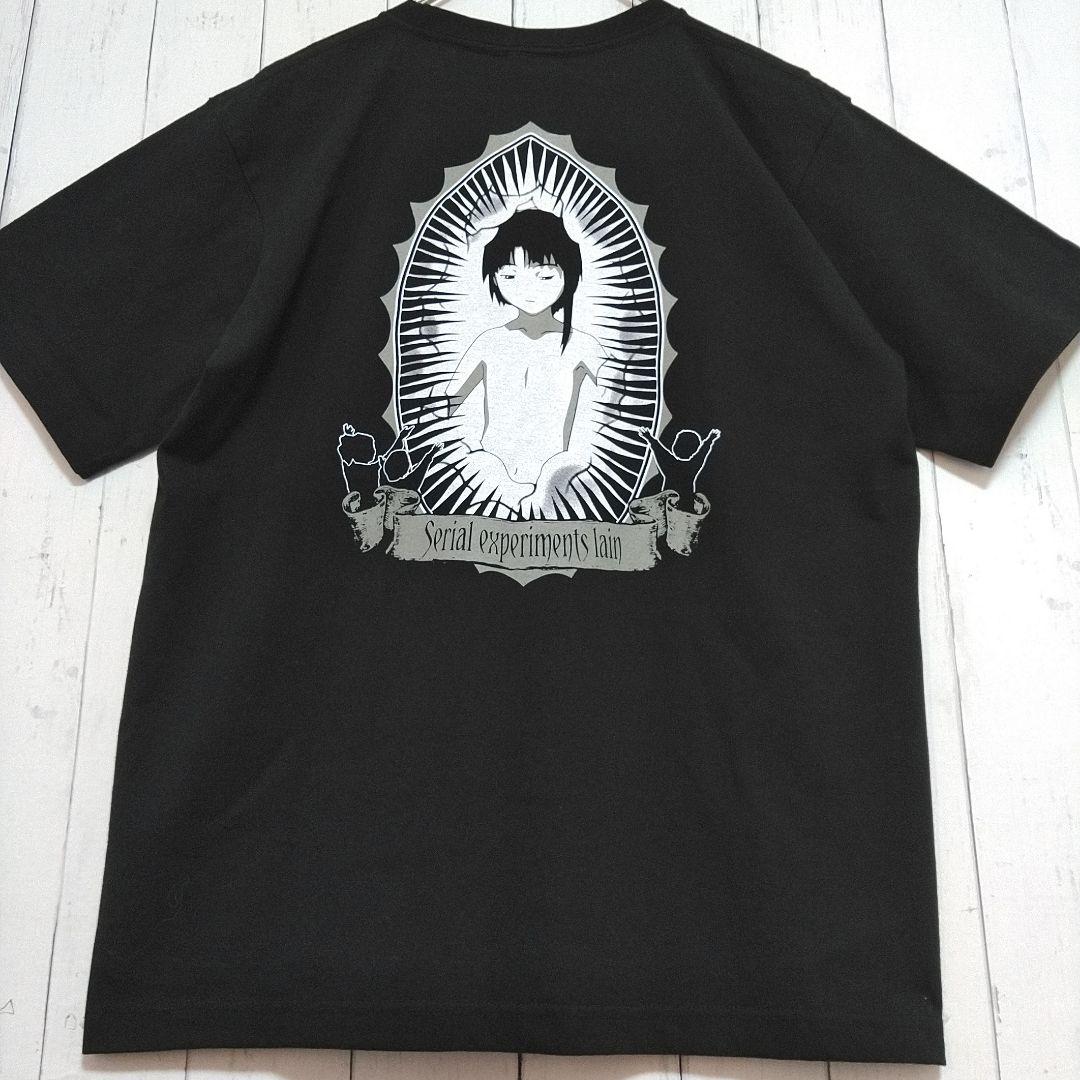 未着用　serial experiments lain 鬱ゲー　Tシャツ　黒　Ｍ