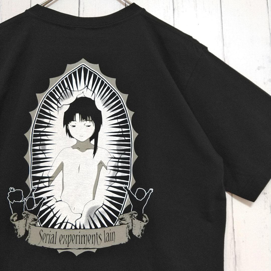 未着用　serial experiments lain 鬱ゲー　Tシャツ　黒　Ｍ