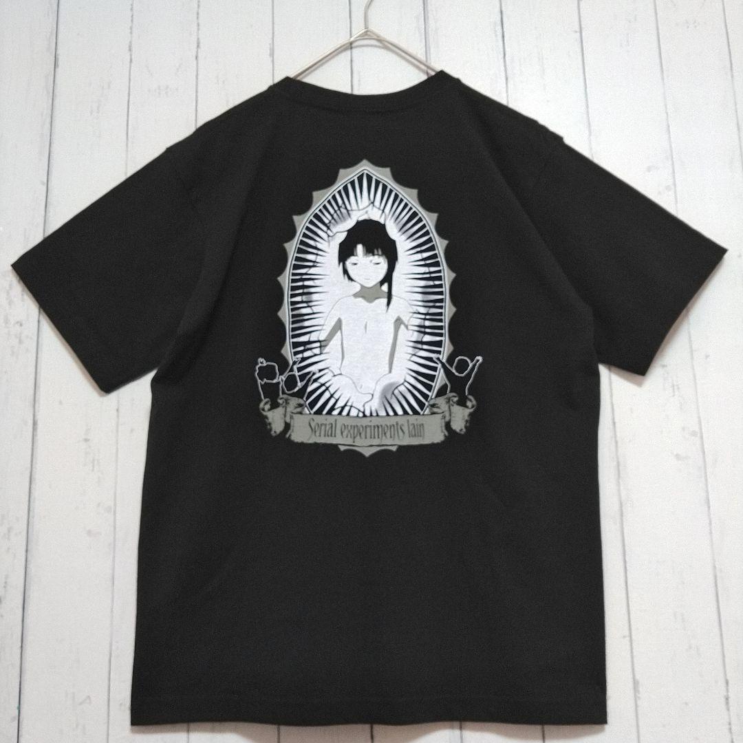 未着用　serial experiments lain 鬱ゲー　Tシャツ　黒　Ｍ