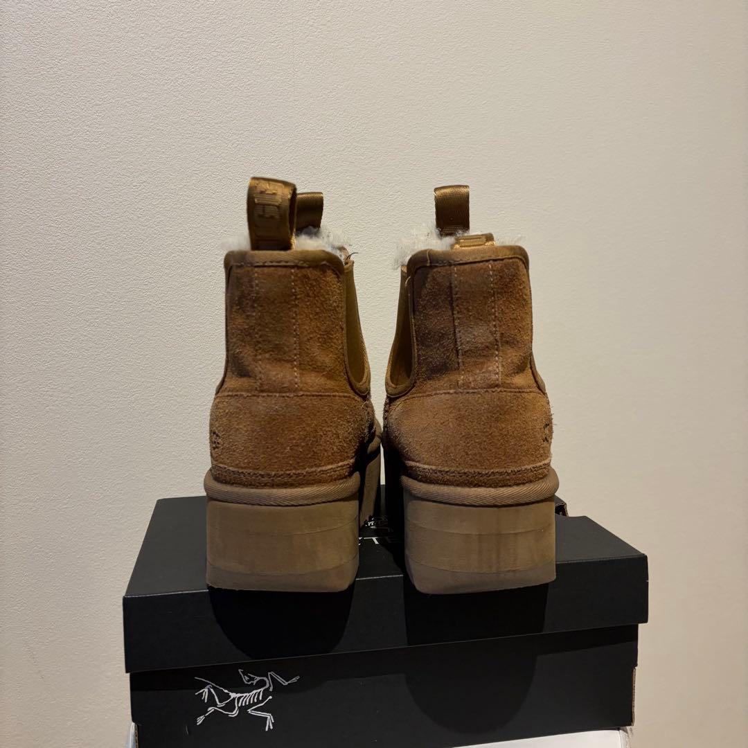 【店舗購入】UGG ニューメルプラットフォーム チェルシーブーツ　23cm